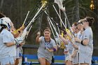 WLax vs Babson  Women’s Lacrosse vs Babson College. - Photo by Keith Nordstrom : WLax, lacrosse